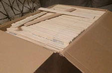 Paint Mixing Stirring Sticks Wood (100 pcs) FREE SHIPPING