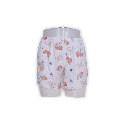 Kaiia, Pyjamashorts, Größe: 38, Weiß/Mehrfarbig, Blumen, Damen #JXT