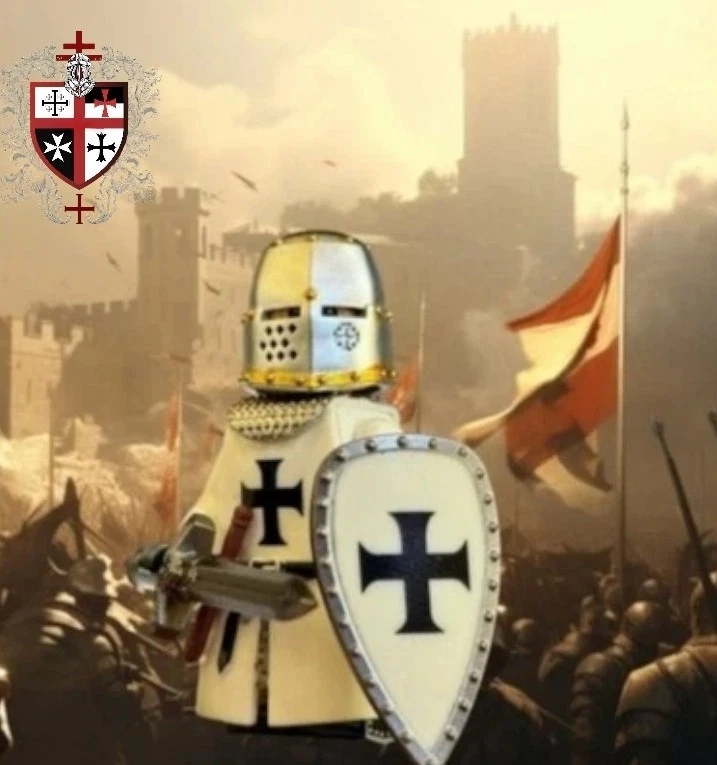 Excuisit Lego custom*  Minifigur -Kreuzritter | NEU