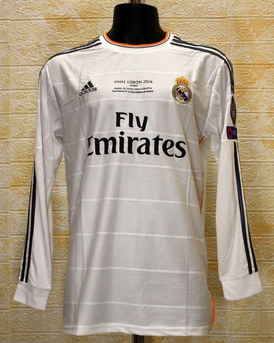 Real Madrid 2014 UEFA CL Final jersey shirt Marcelo #12 | eBay