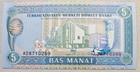 Turkmenistan 5 Manat 1993 Unc