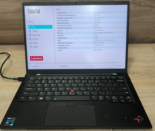 Lenovo ThinkPad X1 Carbon Gen 9 14" i5-1135G7 8GB - No SSD No OS Tested