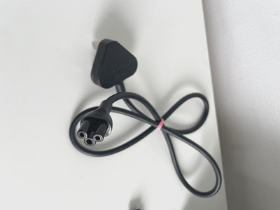 Netzkabel - UK 3 Pin Netzkabel C5 Kleeblatt Stromkabel für Laptop