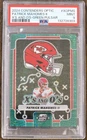 2024 Contenders Optic Patrick Mahomes II X’s & O’s Green Pulsar PSA 9 /30