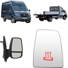 for Ford Transit 2014-2025 T150 T250 T350 MK8 Passenger Right Side Upper Mirror