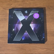 Apple Mac OS X 10.5.4 Leopard Operating System Software DVD MB576Z/A With Box
