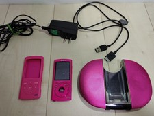 Sony Walkman NW-S765 Pink 16GB Digital Media Player With Speaker Tested Working