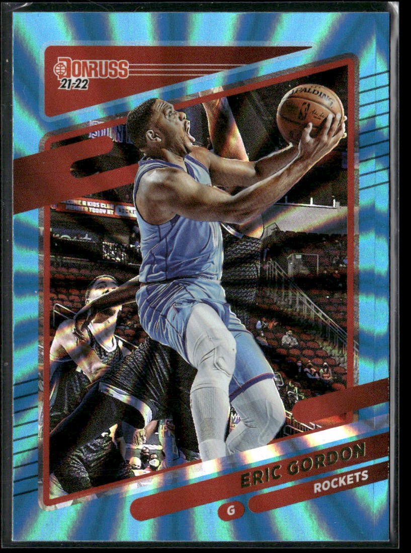 2021-22 Donruss #37 Eric Gordon Holo Light Blue Laser #/60