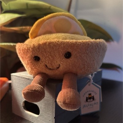 Jellycat Amuseables Colette Tarte Au Citron Mini Plush A6TAC 2022