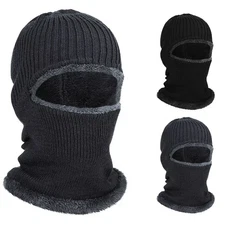 Winter Balaclava Ski Full Face Mask Windproof Fleece Neck Warm for Cold Weather