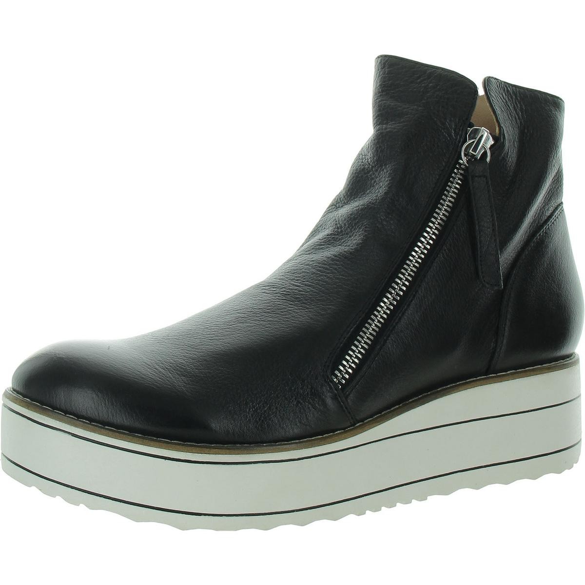 Женские ботильоны Silent D из натуральной кожи черного цвета, размер 39, средний (B,M), BHFO 9811