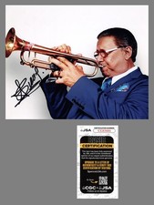 Arturo Sandoval Latin Jazz Trumpet Signed MAMA WANNA MAMBO 8x10 Photo JSA A