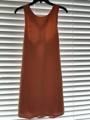 MANGO MNG ORANGE DRESS SIZE Small NWT | eBay