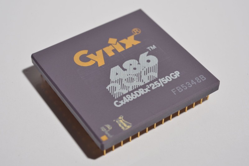 Cyrix Cx486DRx2 25/50GP PGA132 50MHz 386 to 486 CPU Upgrade PGA