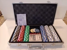 Excaliber Poker Chips and Playing cards