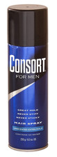 Consort for Men Hair Spray Unscented Extra Hold 8.30 Oz Pack of 2 