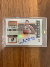 Toumani Camara 2023-24 Panini Contenders The Finals Ticket Auto /49 Variation