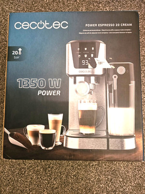 Cecotec Kaffeevollautomat Power Espresso 20 Creme.(EUROSTECKER)