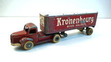 MINIATURE JRD CAMION "KRONENBOURG" BERLIET IZOARD   DANS L'ÉTAT ANNÉES 50