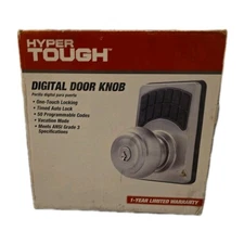 Hyper Tough 1752008 Digital Ball Knob - Satin Nickel NEW