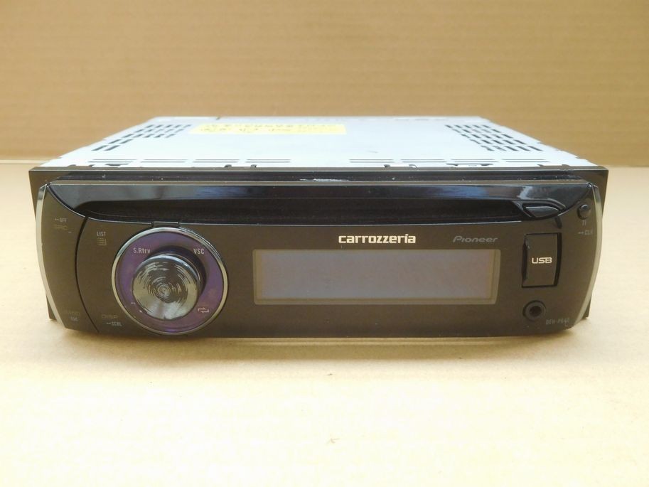 Pioneer Carrozzeria DEH-P640 Car Audio 1DIN CD Player | eBay