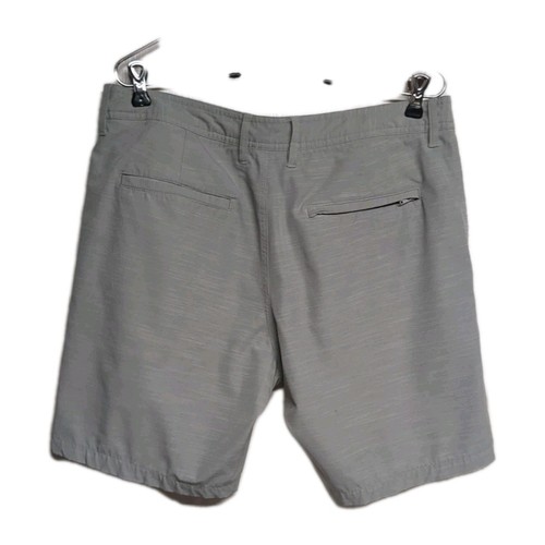 Nordstrom Men's Shop Shorts Casual Chino Flat Front Gray 32W - Picture 2 of 11