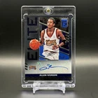 Allen Iverson 2021-22 Donruss Elite #ES-AIV Elite Signatures Auto #/99 76ers