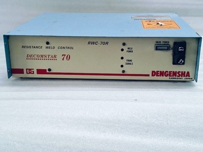 DENGENSHA RWC 70R RESISTANCE WELD CONTROLLER DECOMSTAR 70 KAWASAKI WELD TIMER