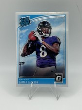 2018 Donruss Optic Rated Rookie #167 Lamar Jackson Ravens
