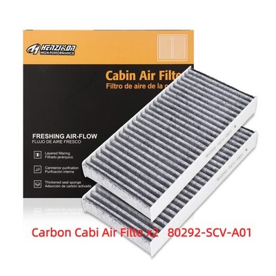 Carbon Cabin Air Filter for Honda Element 2003 - 2011 2.4L,CR-V 2002 - 2006 2.4L