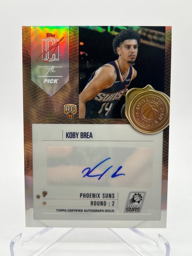 2025 Topps Signature Koby Brea Base (RAW)