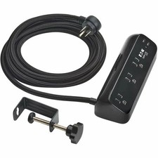 Eaton TLP310U30CLAMPB 3OUTLET SURGE PROTECTOR 2 USB-C 5-15R 30W PD DESK CLAMP 10