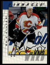 1997-98 Pinnacle Be a Player #172 Ed Ward Signed Autograph