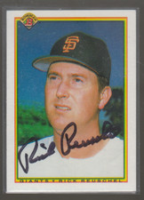 Autographed 1990 Bowman Rick Reuschel - Giants