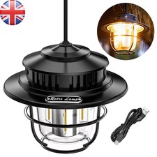 Camping Light LED Tent Lantern Light Hanging Lamp Rechargeable Outdoor Portable