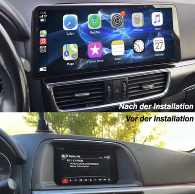 12,3'' Für Mazda CX-5 2013-2015 Apple Carplay Android 13 Autoradio GPS BT 4G+64G