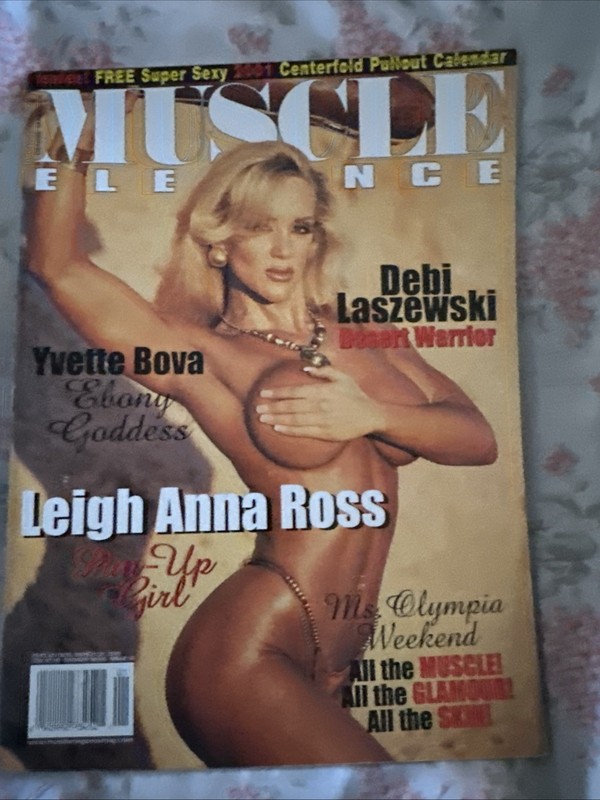 MUSCLE ELEGANCE , Issue #12 ~ female bodybuilding & Pull-out Calendar