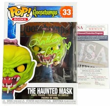 Kathryn Long signed Funko Pop Carly Beth Caldwell Goosebumps Haunted Mask JSA