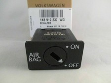 ORIGINAL VW Audi - 1K8919237  WGI -Schalter Airbag Deaktivierung ON/Off