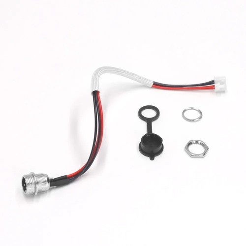 Electric Scooter Charging Port with 4 Wire 3 Pin Connector for Balanced Board - Picture 2 of 11