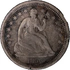 1856-O 5c Seated Liberty Half Dime ~ Fine Details