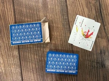 Vintage 1960's Wisconsin Southern Gas Company Playing Cards Brown & Bigelow USA