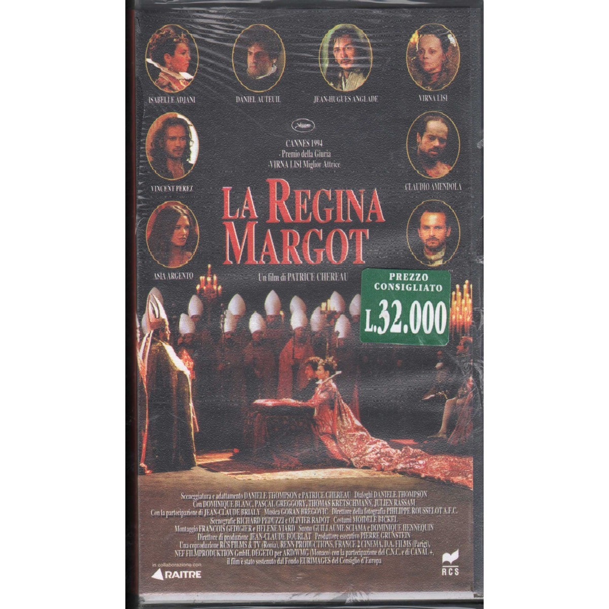 La Regina Margot VHS Patrice Chéreau Univideo - 21544 Sealed