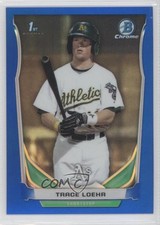 2014 Bowman Draft Chrome Blue Refractor 188/399 Trace Loehr #CDP108 0b2