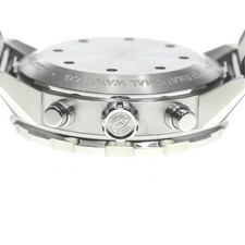 IWC SCHAFFHAUSEN AQUATIMER CHRONOGRAPH IW376801 46mm SS Rubber Silver Dial #C398 4