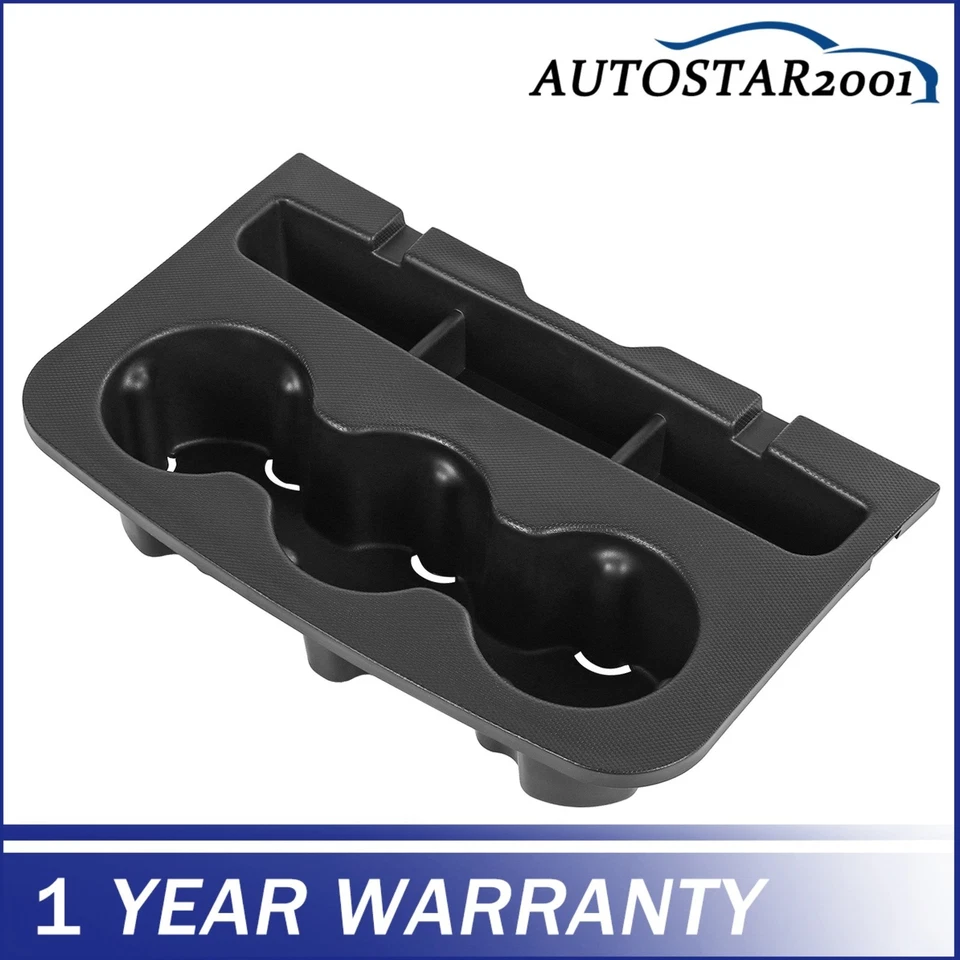 23362989 Front 3 Cups Holder Liner B147 Fits For Chevrolet GMC Cadillac NEW - Image 2 of 4