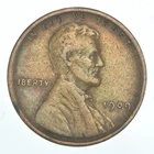 1909 VDB Lincoln Wheat Cent F+ *9461