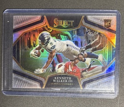 2022 Panini Select #SS-11 Kenneth Walker III Snapshots Rookie