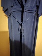 M&S Collection royal Blue Plus Size 28 Maxi Dress New Without Tags