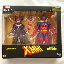 Hasbro Marvel Legends X-Men Deathbird & Gladiator Set w Alt Head Boxed 4